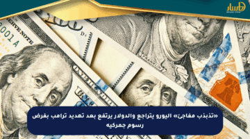 «تذبذب مفاجئ» اليورو يتراجع والدولار يرتفع بعد تهديد ترامب بفرض رسوم جمركية